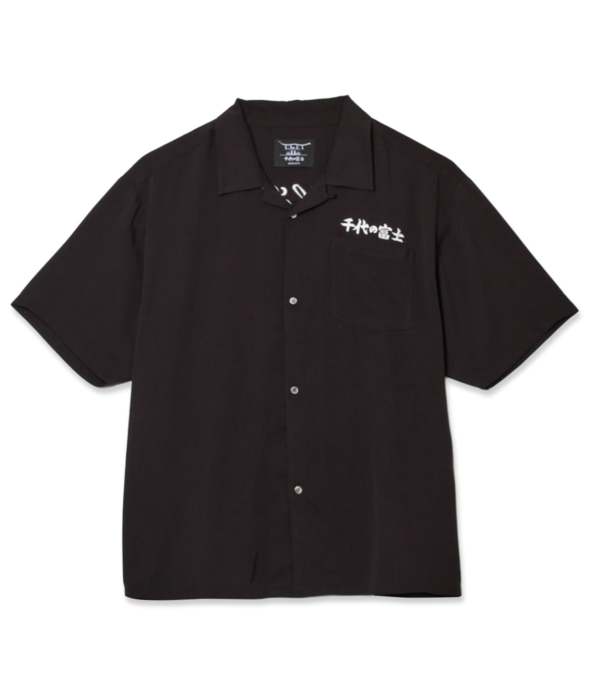 千代の富士×BUENA VISTA / El wolf solitario s/s shirt【BLACK】
