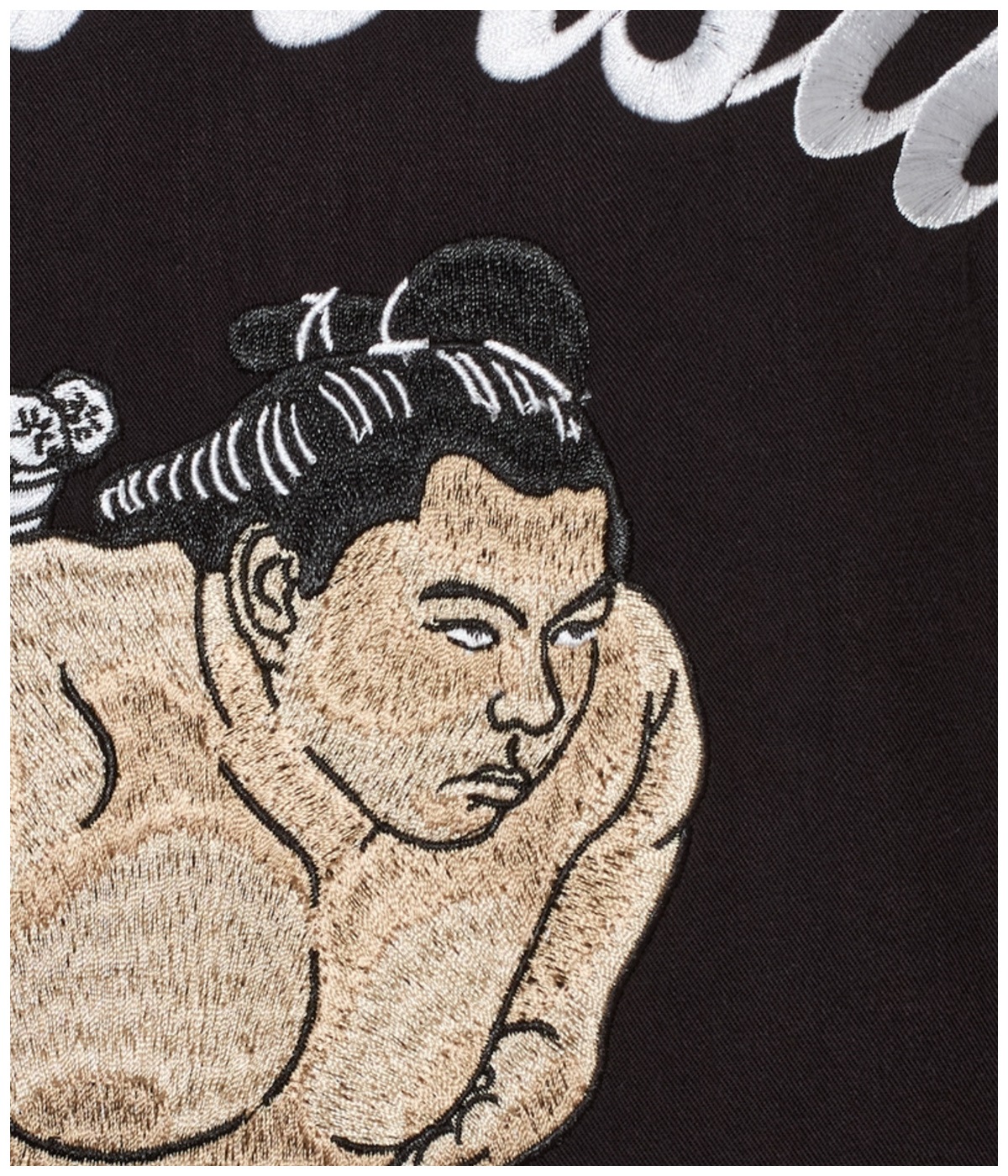 千代の富士×BUENA VISTA / El wolf solitario s/s shirt【BLACK】