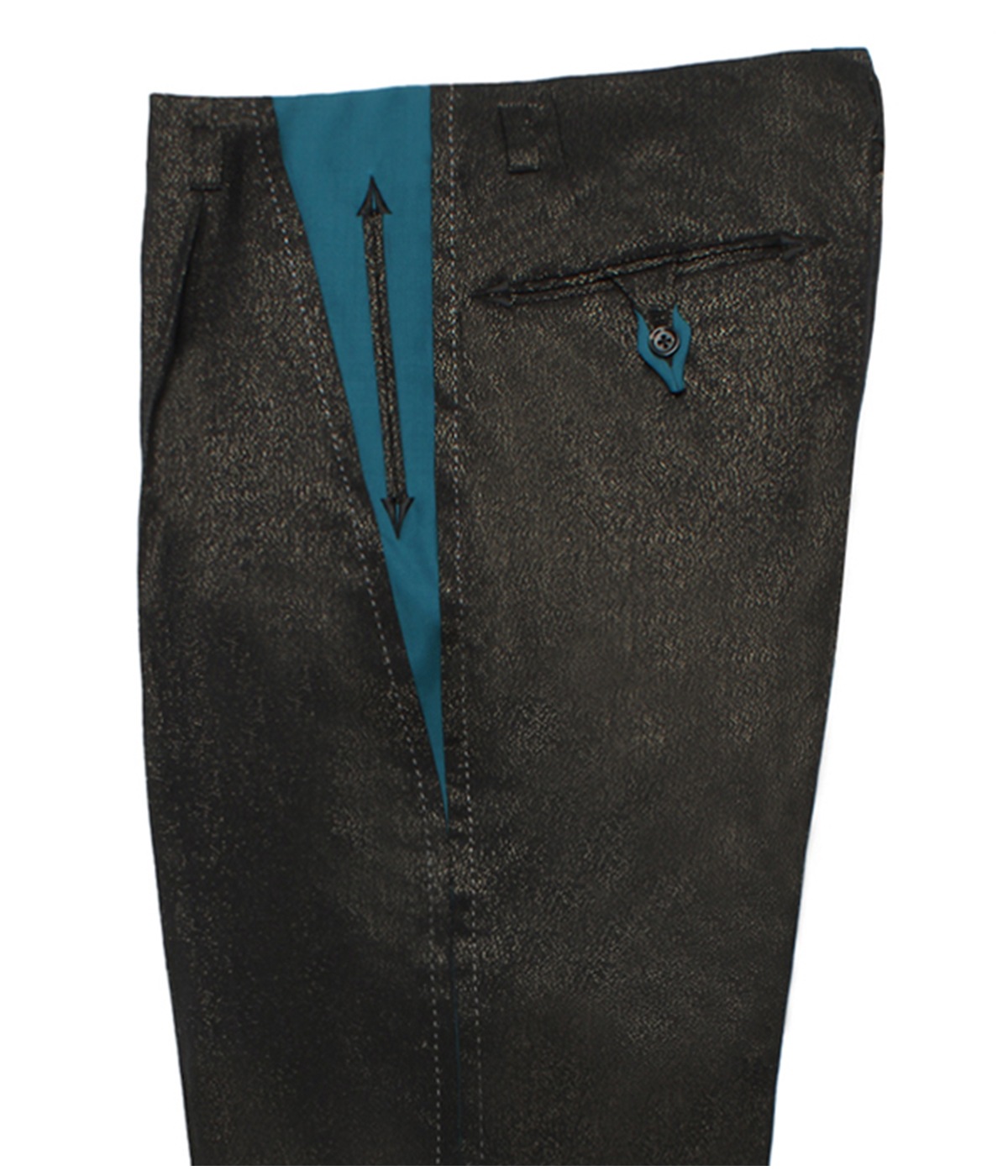 WOLF'S HEAD / DORMEUIL / ROCKABILLY PANTS (TYPE-2)【BLACK】｜WACKO