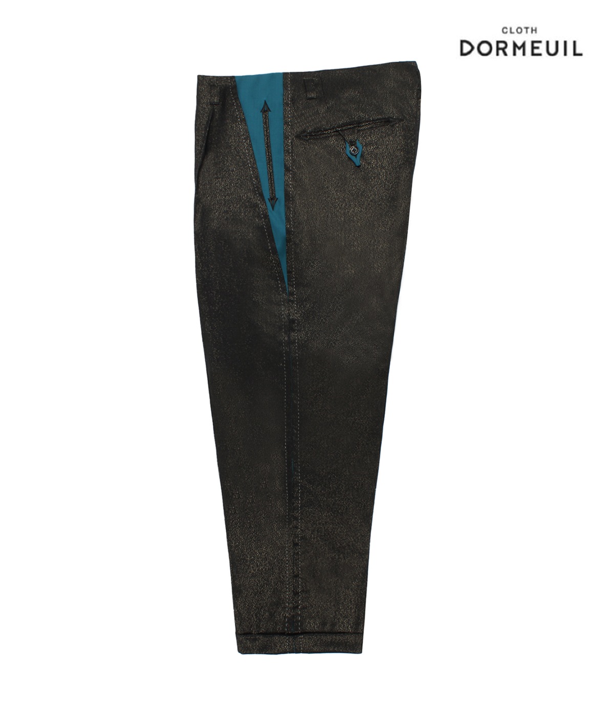 WOLF’S HEAD / DORMEUIL / ROCKABILLY PANTS (TYPE-2)【BLACK】