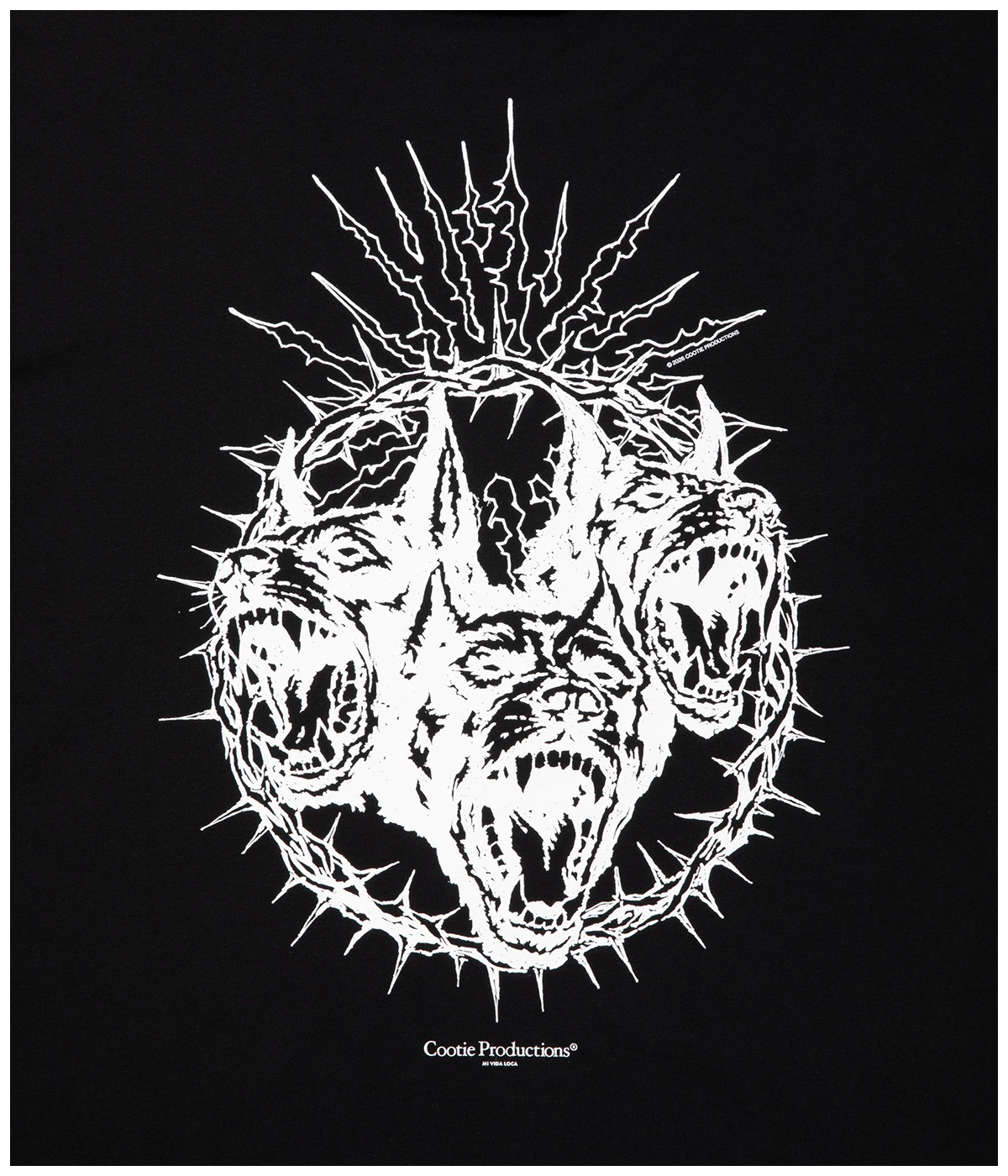 Print S/S Tee - PITBULL【BLACK】