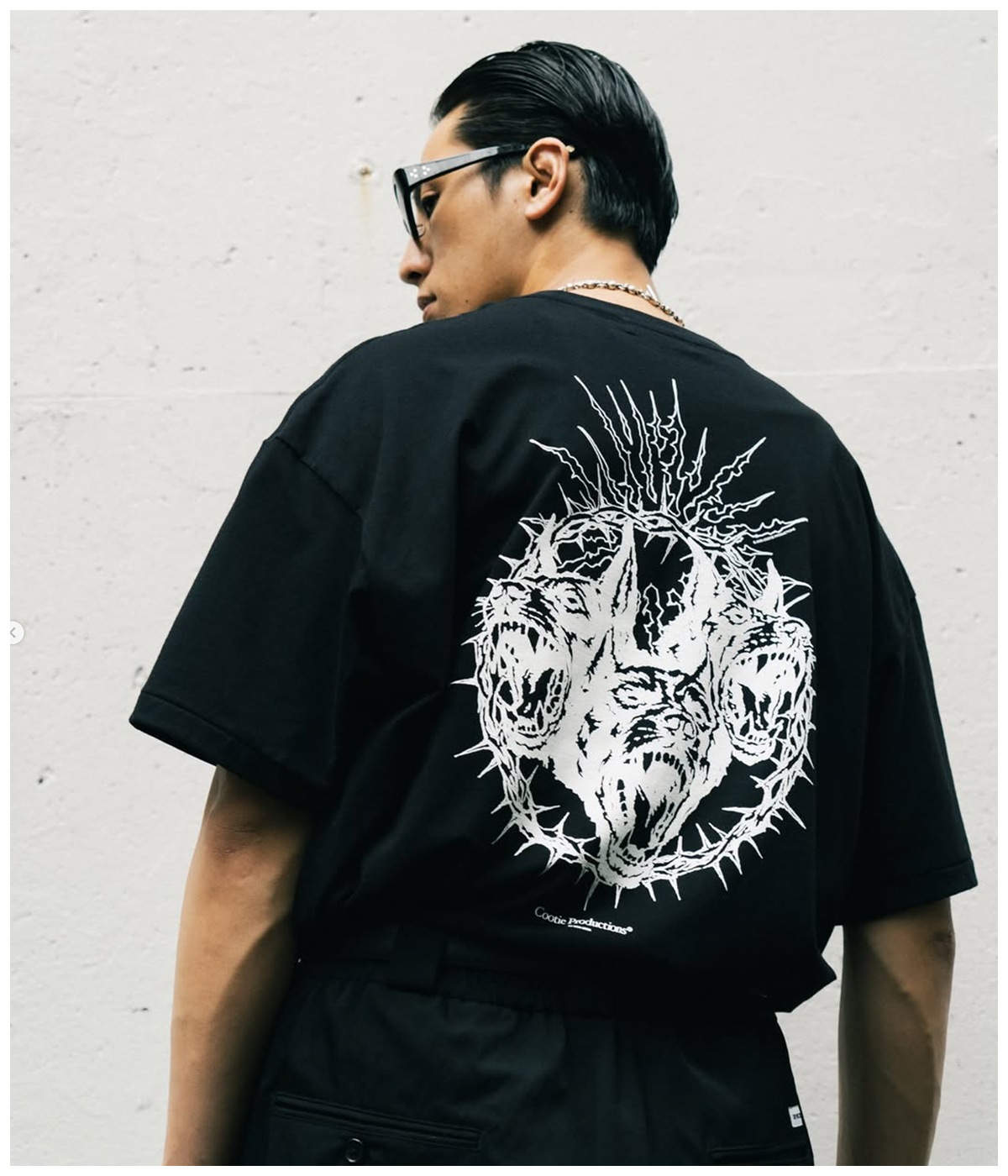 Print S/S Tee - PITBULL【BLACK】