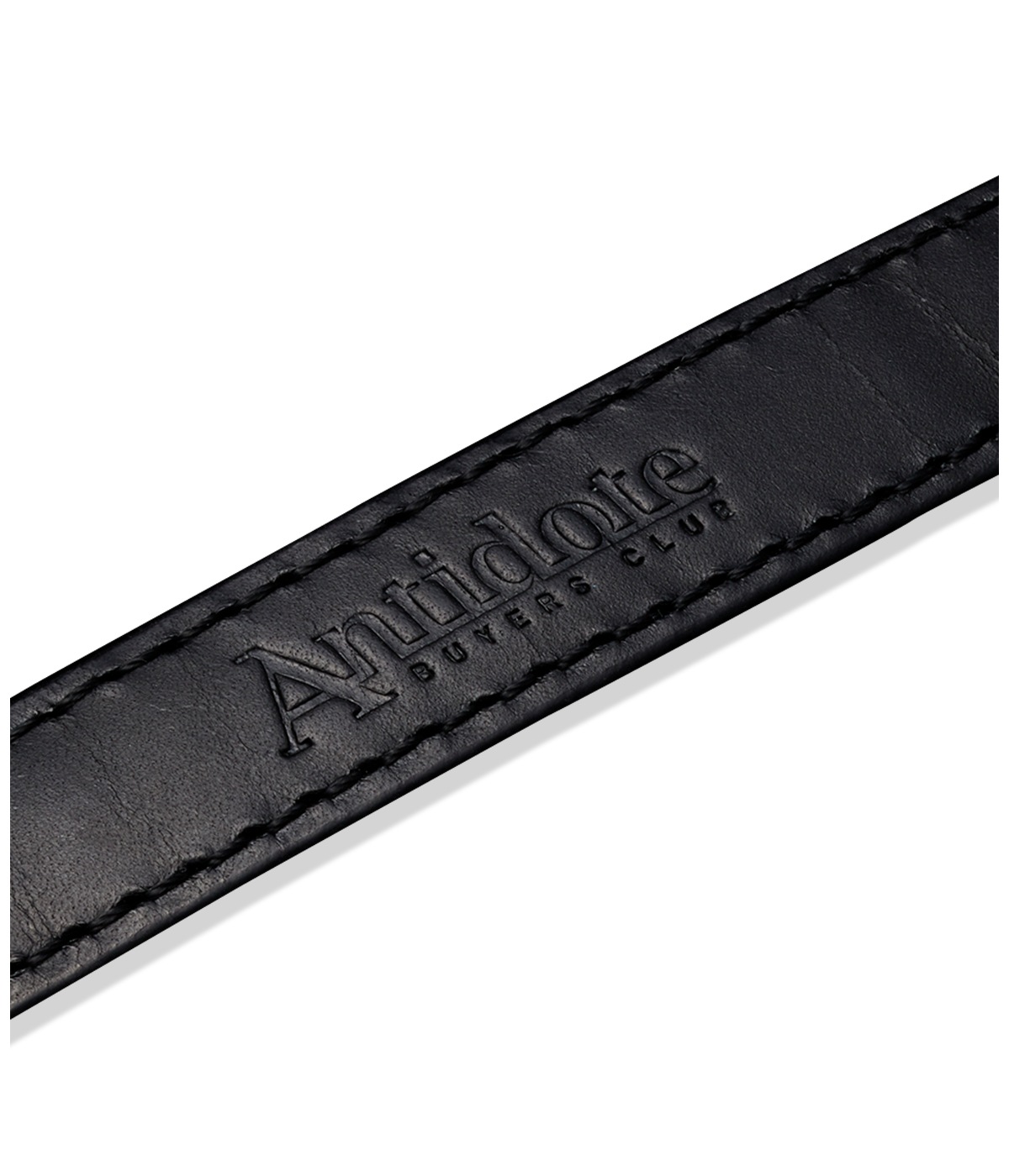 Leather Pin Buckle Belt【BLACK】