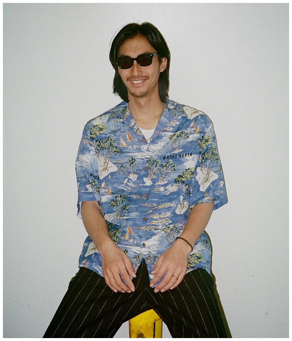 HAWAIIAN SHIRT【BLUE】｜WACKO MARIA｜MELTING POT（正規取扱店