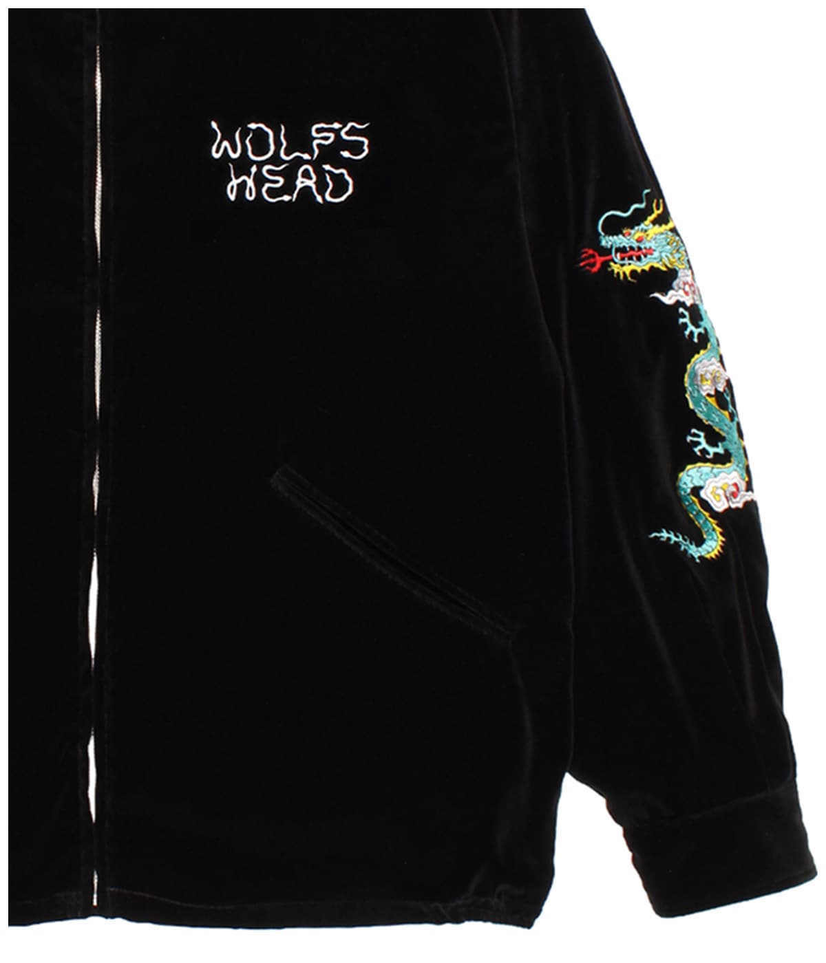 WOLF'S HEAD / VIETNAM JACKET【BLACK】