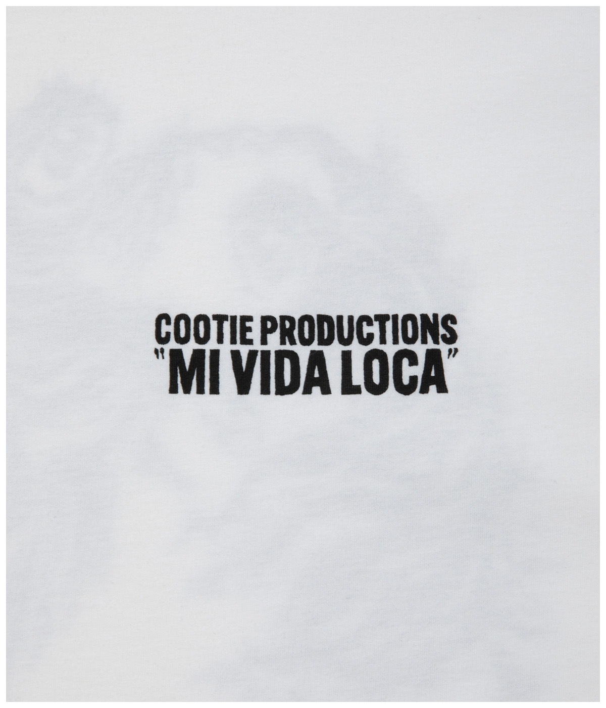 Print S/S Tee - DANCE【WHITE】