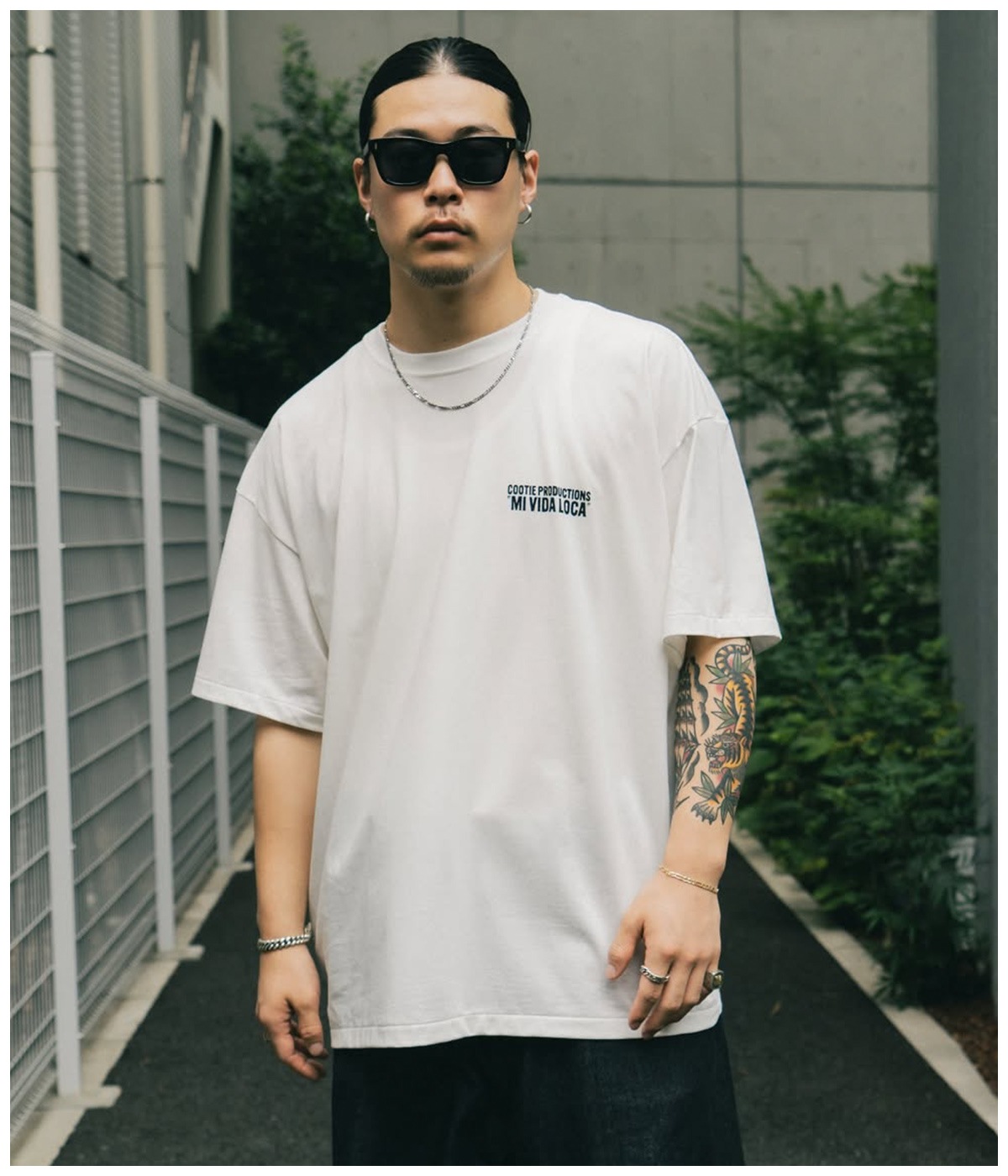 Print S/S Tee - DANCE【WHITE】