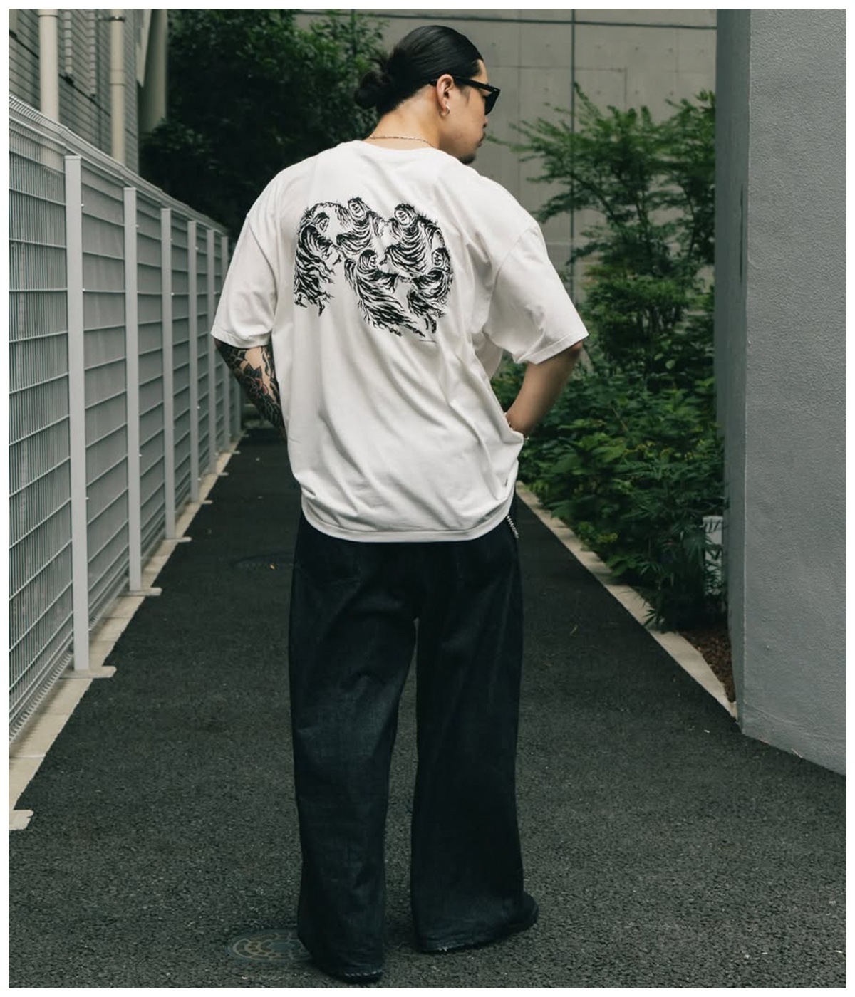 Print S/S Tee - DANCE【WHITE】