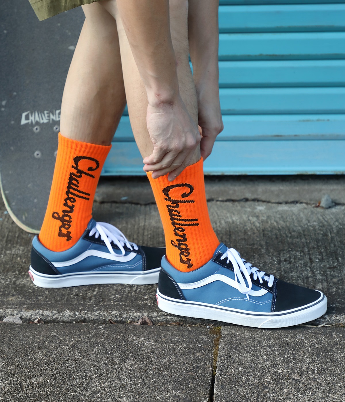 LOGO SOCKS【2 Colors Available】｜CHALLENGER｜MELTING POT（正規