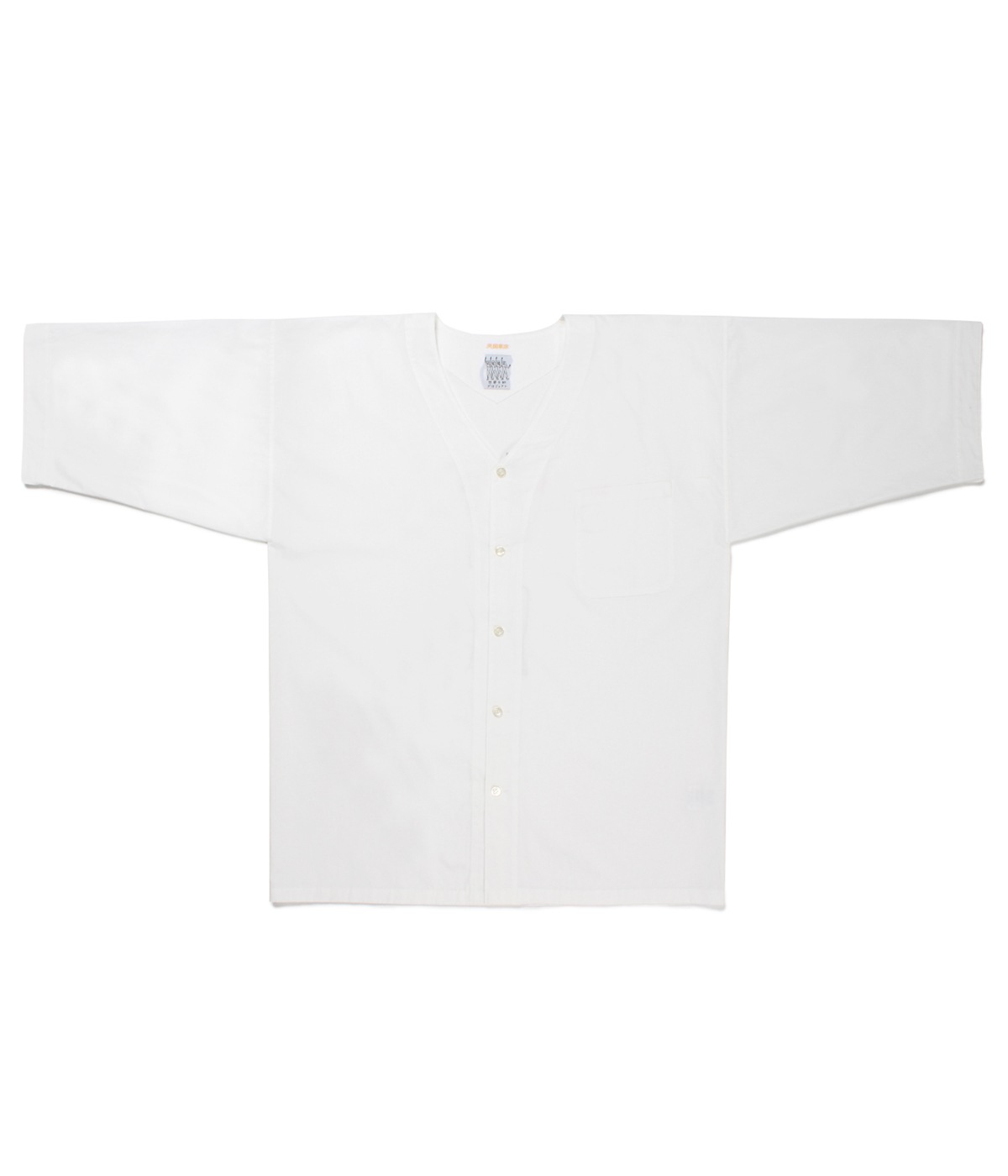 世界平和プロジェクト DABO SHIRT (TYPE-2)【WHITE】｜WACKO MARIA