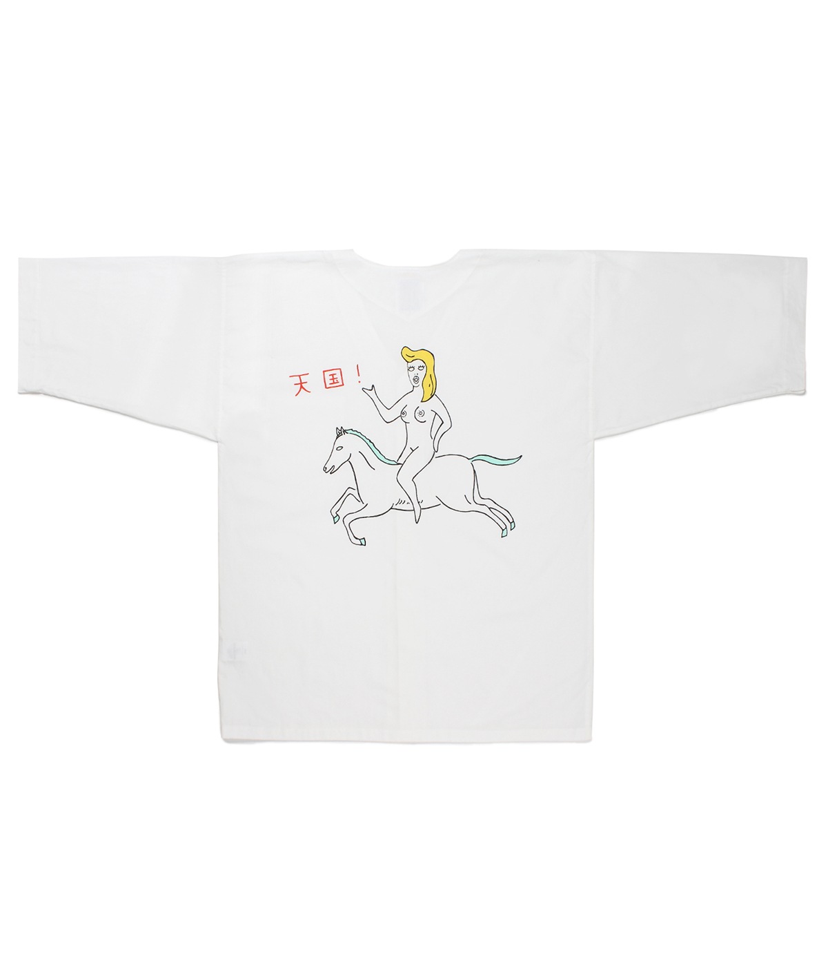 白L【WACKOMARIA】世界平和 TEE／新品タグ付／送料込 WACKO MARIA/世界平和プロジェクト / T-SHIRT（BLACK