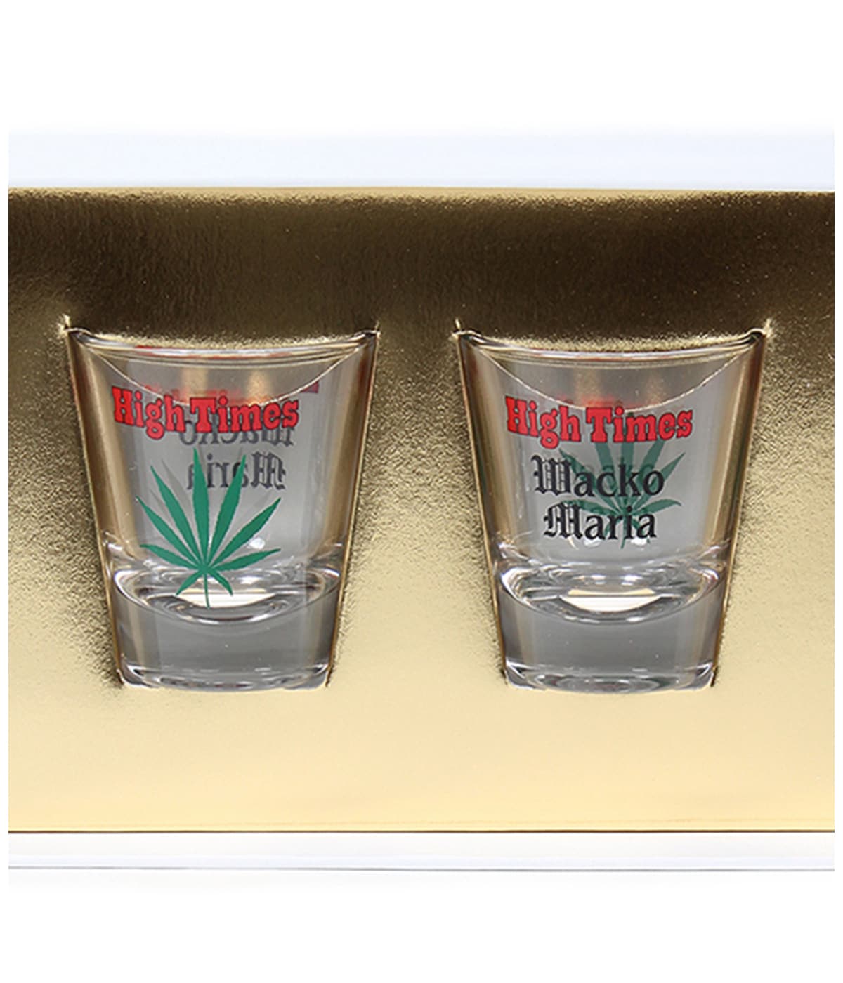 HIGH TIMES / SHOT GLASSES【CLEAR】｜WACKO MARIA｜MELTING POT（正規