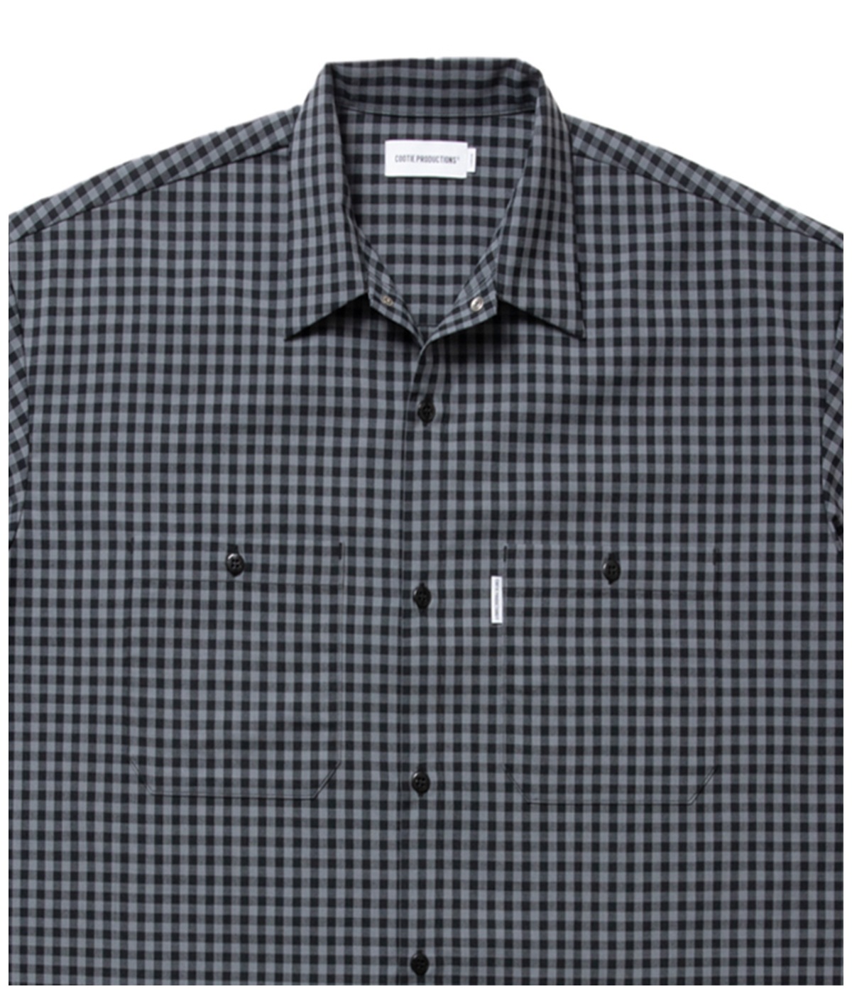 T/W Work S/S Shirt【GINGHAM CHECK】｜COOTIE PRODUCTIONS