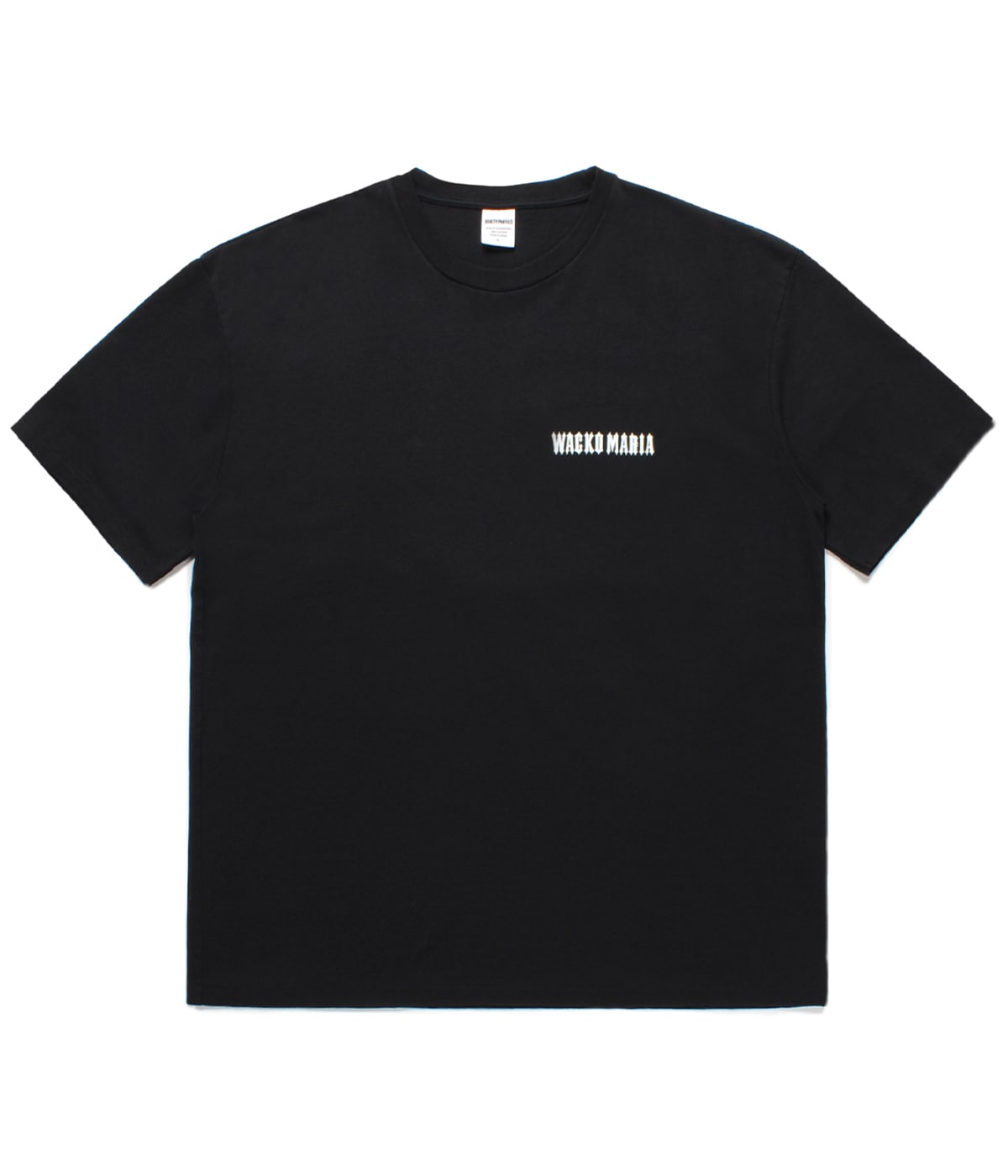 TIM LEHI / WASHED HEAVY WEIGHT T-SHIRT (TYPE-8)【BLACK】