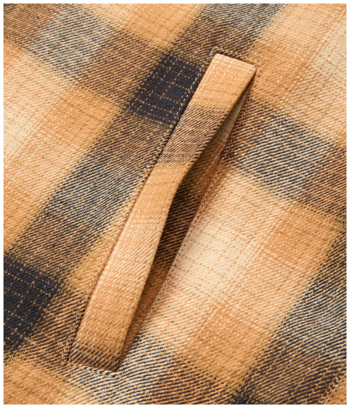 OMBRE CHECK SWINGTOP【ORANGE】