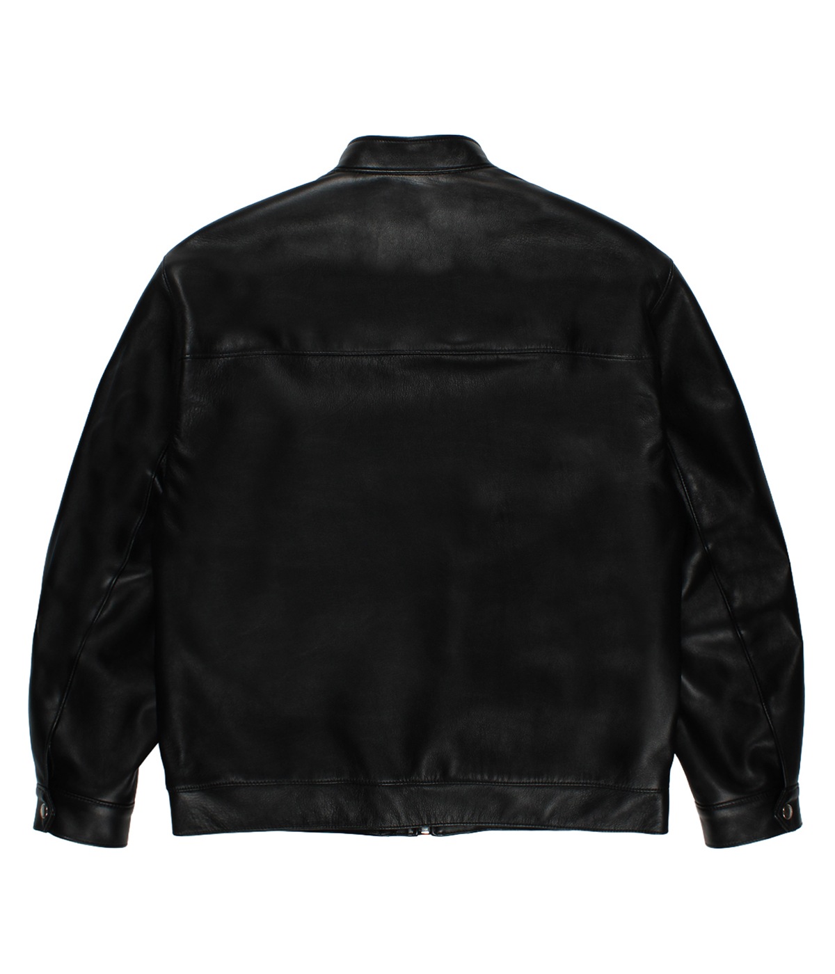 WOLF'S HEAD / LETAHER SINGLE COWBOY RAIDERS JACKET【BLACK】｜WACKO