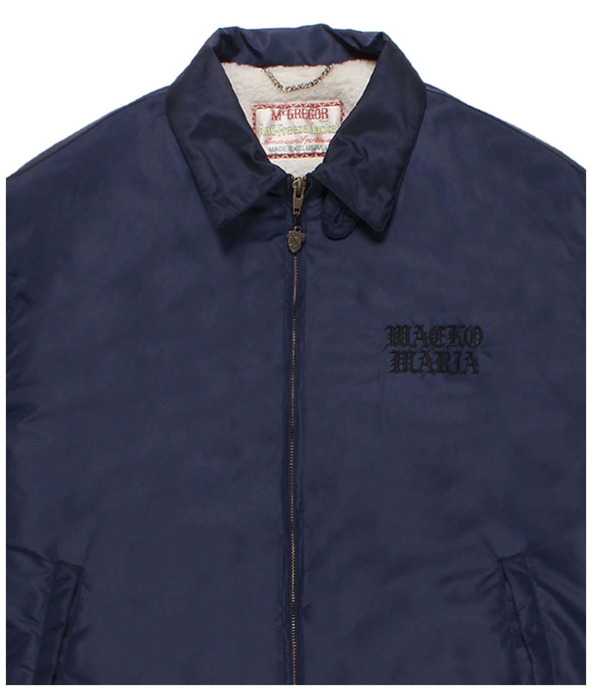 MCGREGOR / NYLON ANTI-FREEZE JACKET【NAVY】｜WACKO MARIA｜MELTING