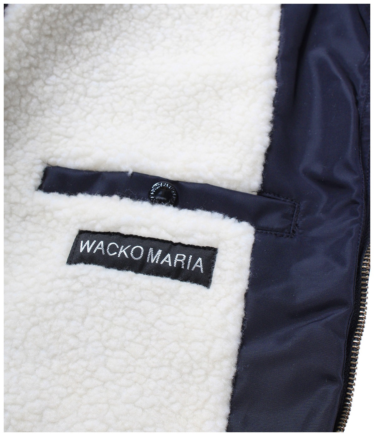 MCGREGOR / NYLON ANTI-FREEZE JACKET【NAVY】｜WACKO MARIA｜MELTING