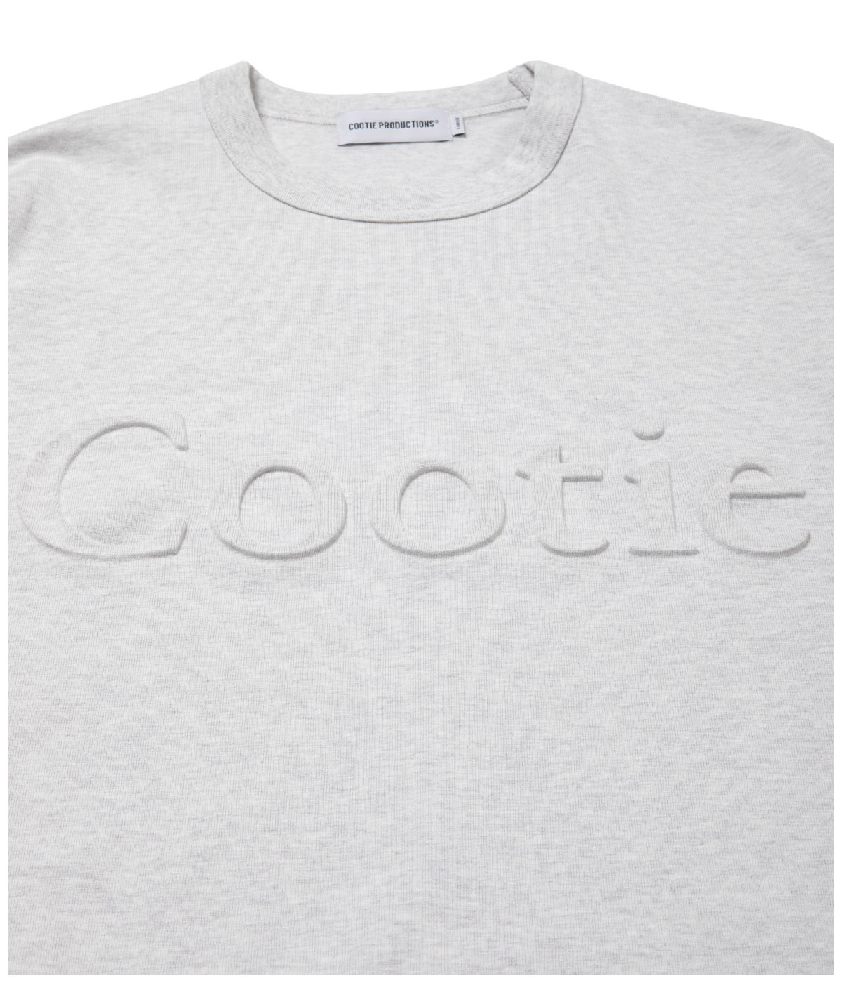 Heavy Oz Jersey Plain S/S Crew【OATMEAL】｜COOTIE PRODUCTIONS 