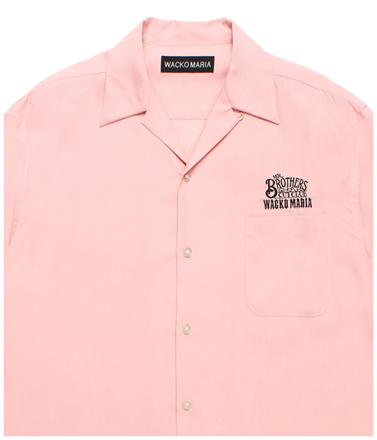（長袖）wacko maria ワコマリア 50's shirt ピンクカラー 長袖）wacko maria ワコマリア 50's shirt ピンクカラー 長袖
