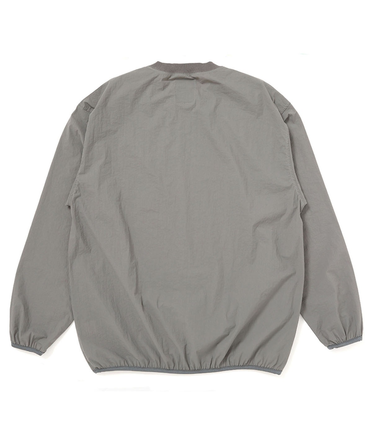L/S NUMBERS WIND CREW【GRAY】｜CHALLENGER｜MELTING POT（正規取扱店