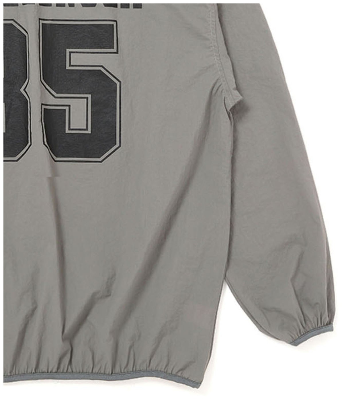 L/S NUMBERS WIND CREW【GRAY】｜CHALLENGER｜MELTING POT（正規取扱店