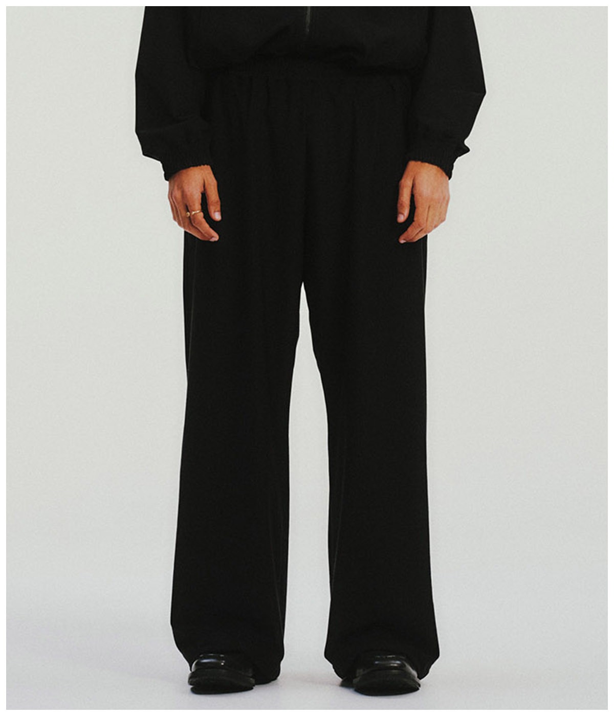 26ss Lサイズ COOTIE Frost Weave Track Pants Frost Weave Track Pants【BLACK】｜COOTIE PRODUCTIONS®︎｜MELTING