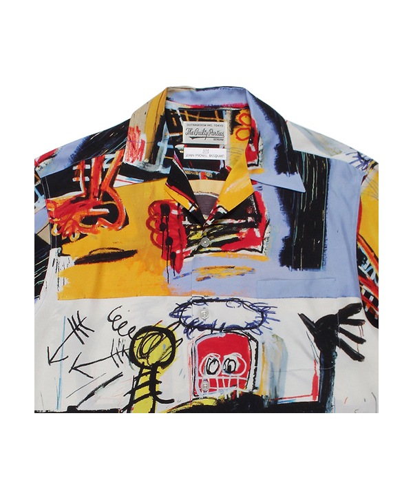 JEAN-MICHEL BASQUIAT / S/S HAWAIIAN SHIRT (TYPE-1)【ONE】｜WACKO
