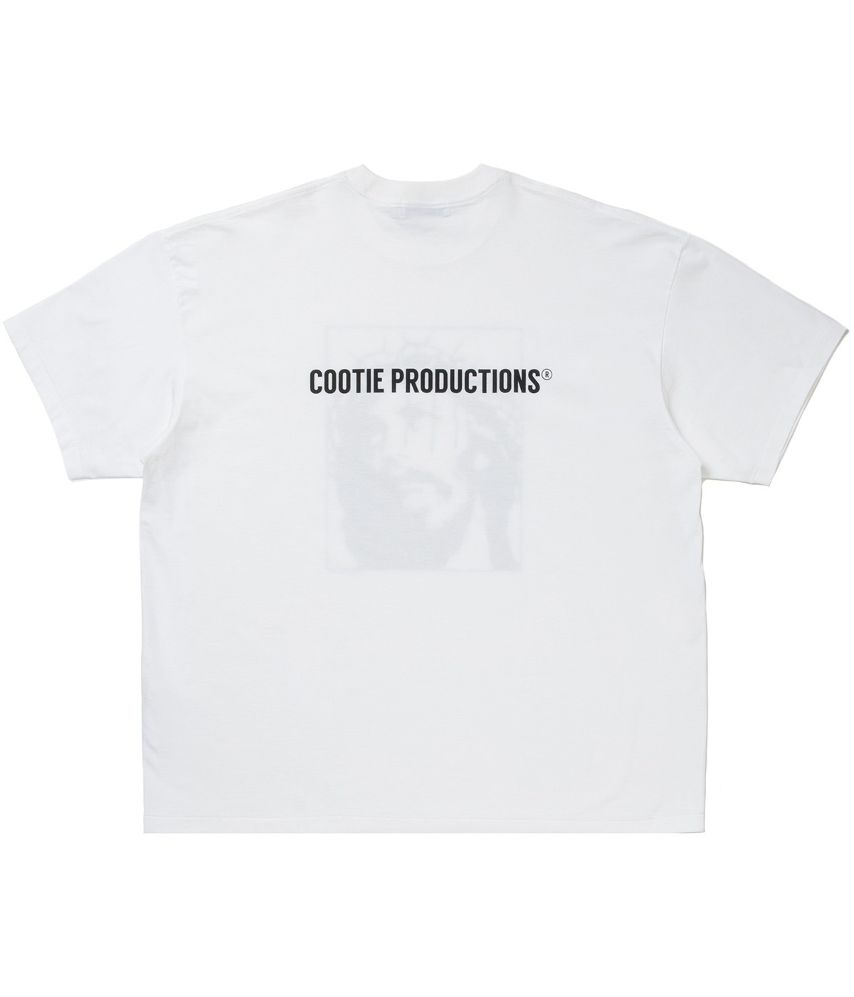 Print S/S Tee - JESUS【WHITE】