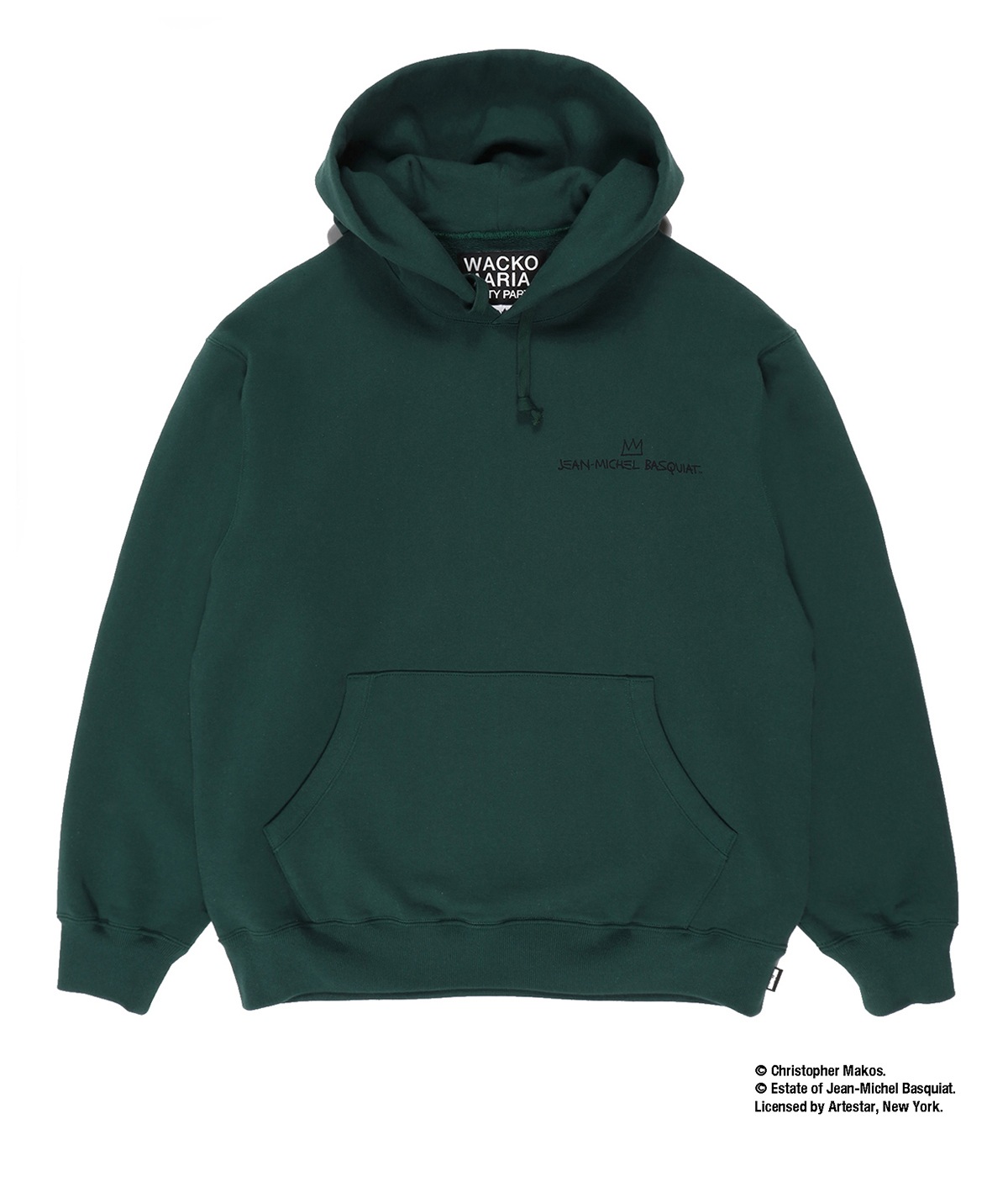 JEAN-MICHEL BASQUIAT / HEAVY WEIGHT PULLOVER HOODED SWEAT SHIRT