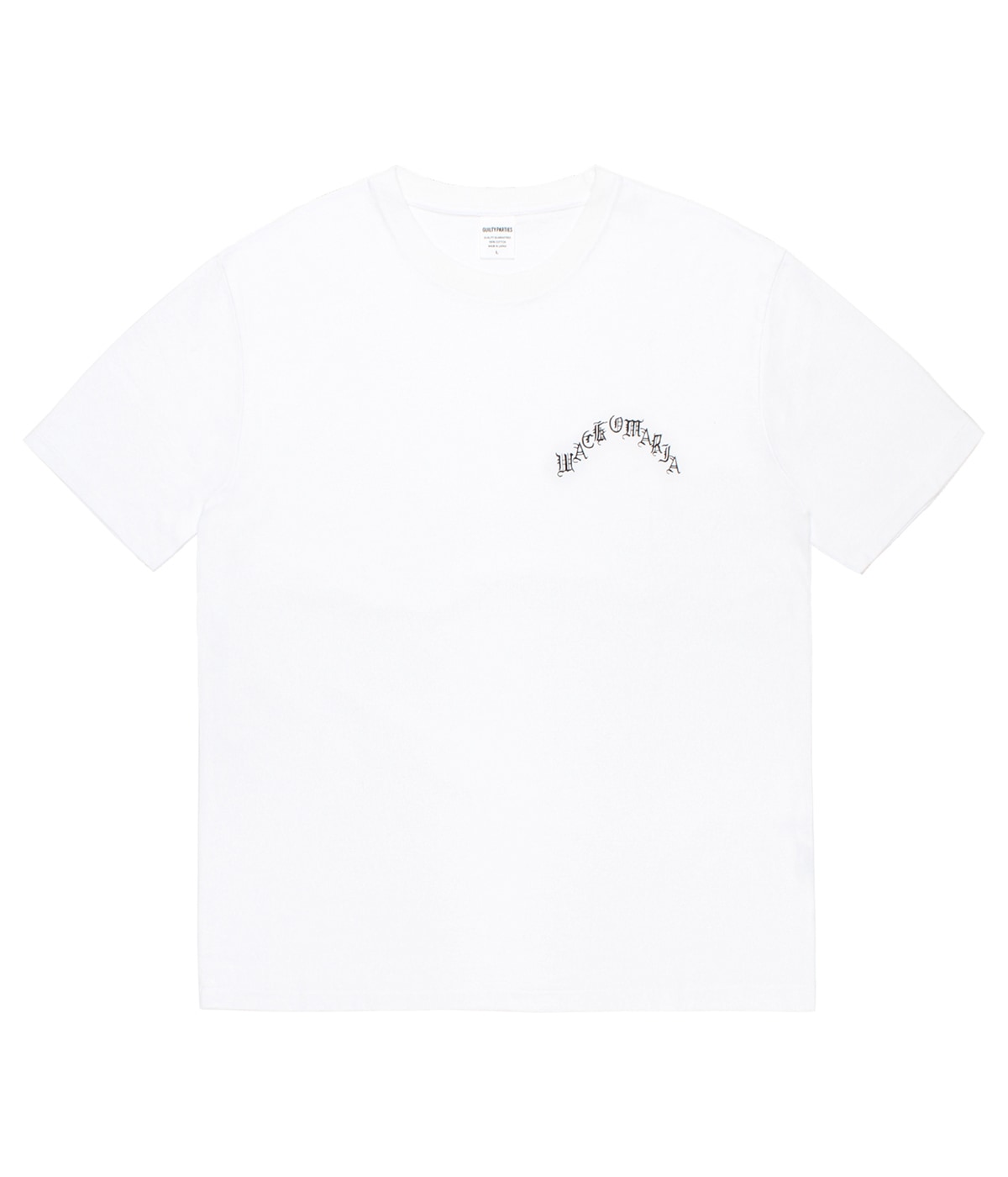 WASHED HEAVY WEIGHT T-SHIRT (TYPE-4)【WHITE】