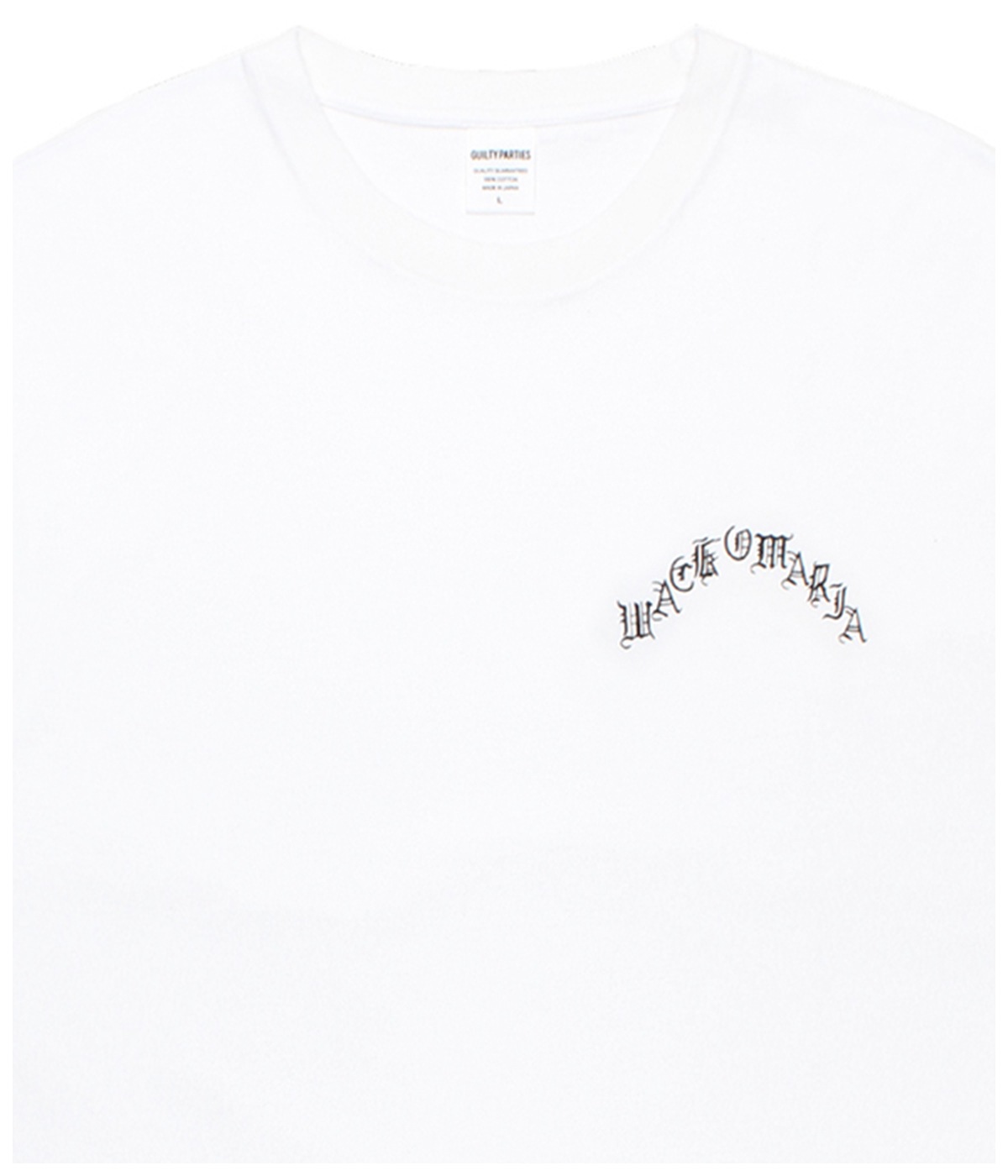 WASHED HEAVY WEIGHT T-SHIRT (TYPE-4)【WHITE】