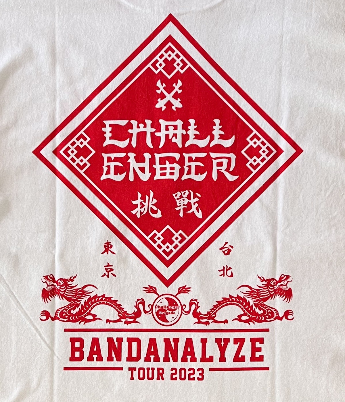 BD 2023 TOUR TEE【WHITE】｜CHALLENGER｜MELTING POT（正規取扱店・通販）