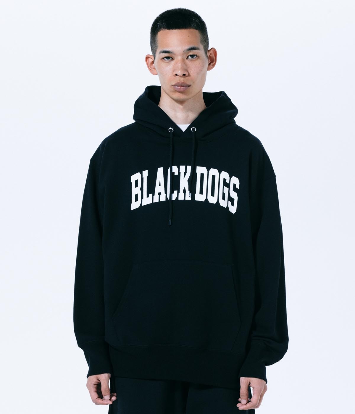 B.D SWEAT PARKA【BLACK】
