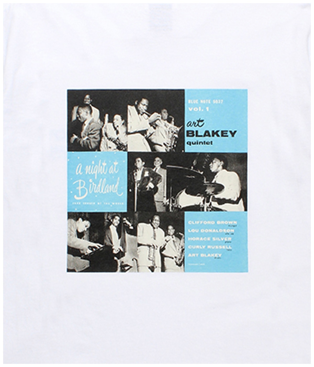 WACKO MARIA / BLUE NOTE Tシャツ WHITE BLUE NOTE / CREW NECK T-SHIRT (TYPE-1)【WHITE】｜WACKO MARIA