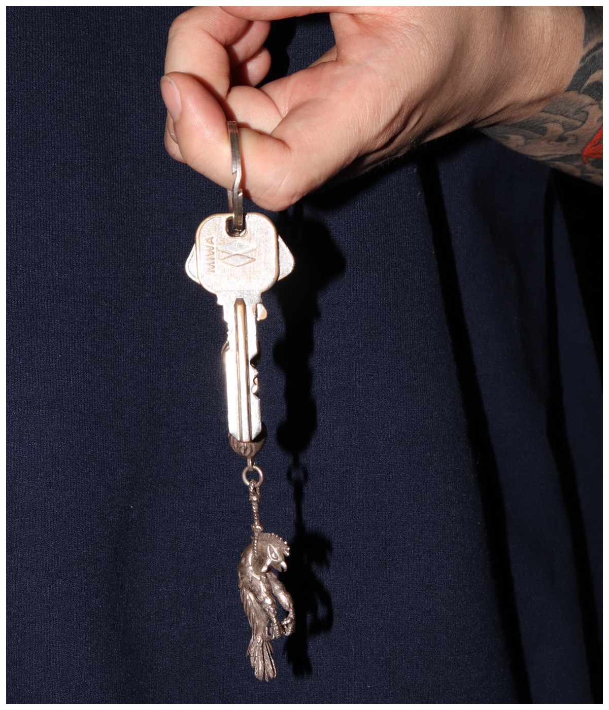 COCK & PUSSY KEYCHAIN × D.O.D.【A.GOLD】｜exodus brand｜MELTING