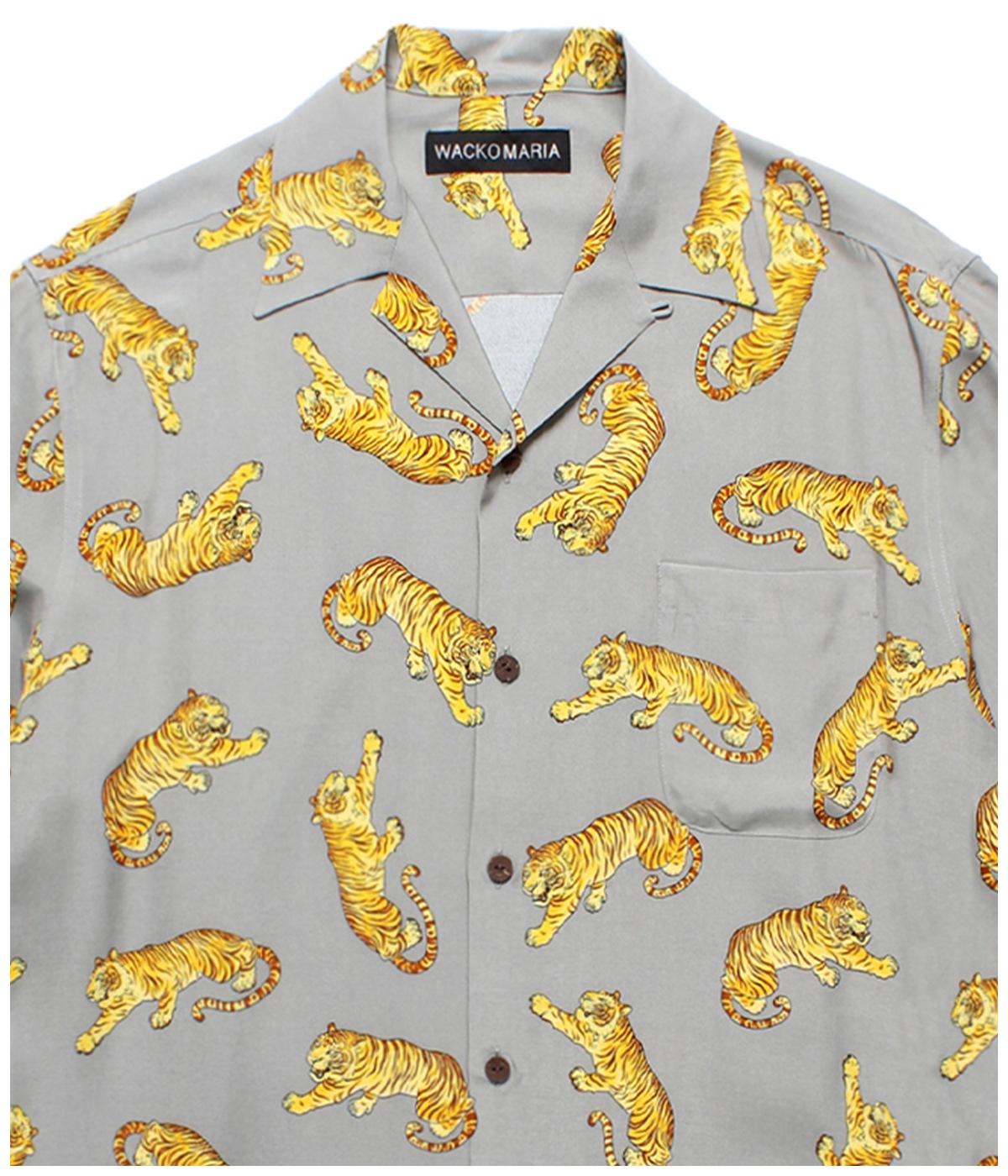 TIM LEHI / HAWAIIAN SHIRT (TYPE-8)【GRAY】