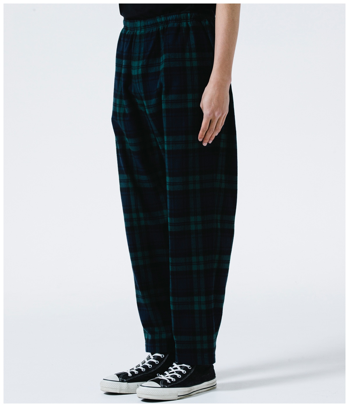 R9 NEL CHECK PANTS【NAVY】｜ROTTWEILER｜MELTING POT（正規取扱店