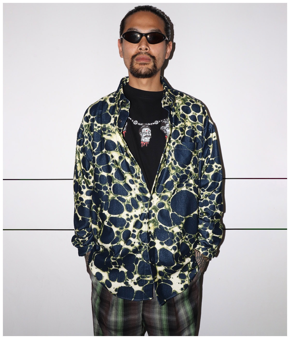 KALI MA L/S T SHIRT【BLACK】