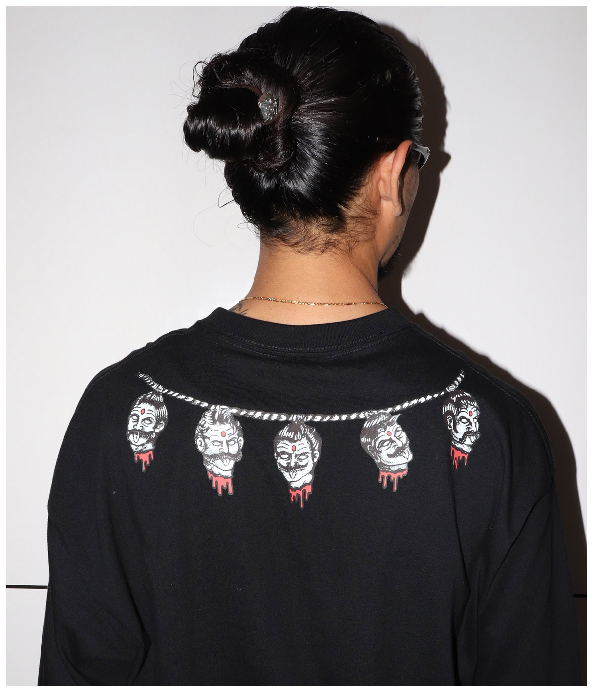 KALI MA L/S T SHIRT【BLACK】