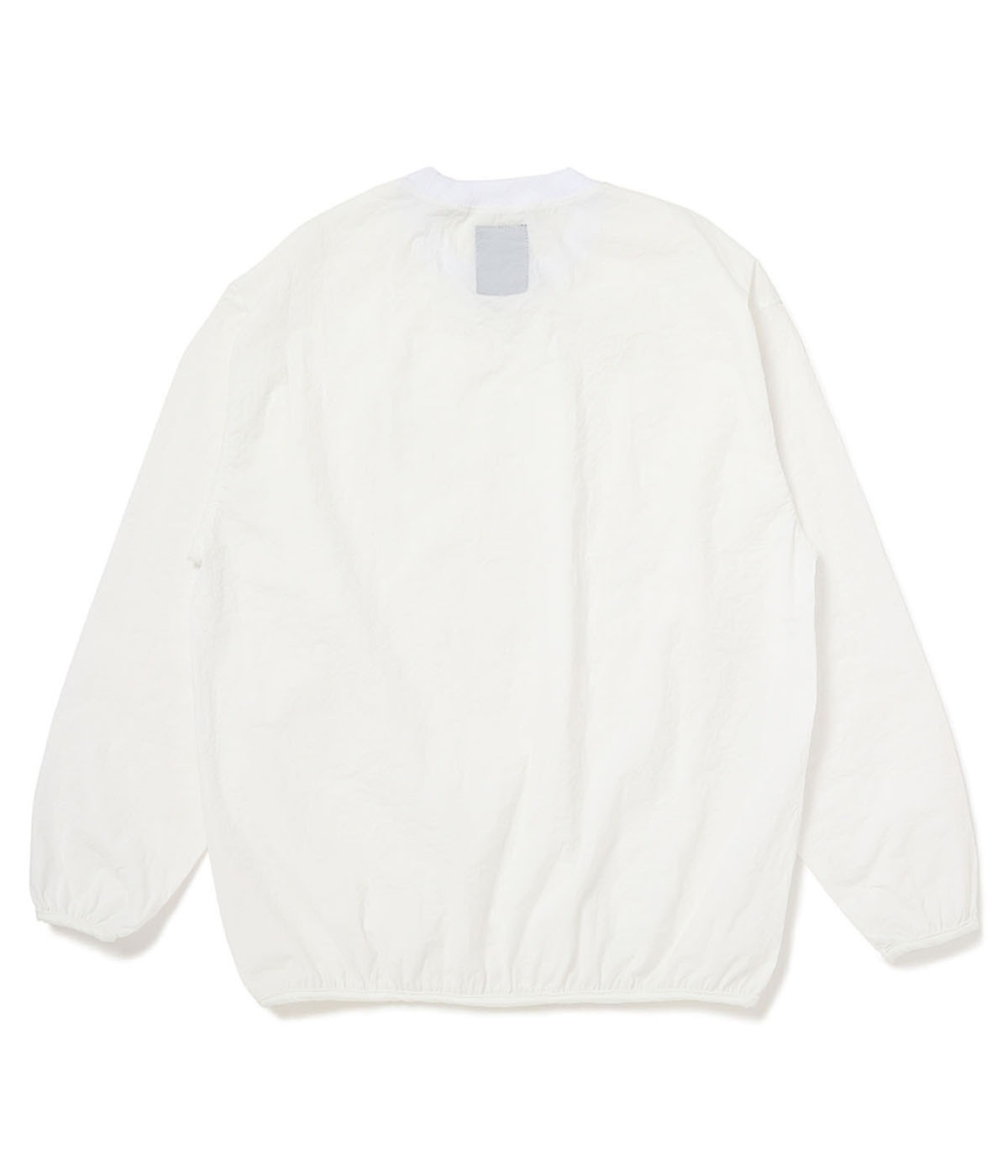 L/S NUMBERS WIND CREW【WHITE】｜CHALLENGER｜MELTING POT（正規取扱