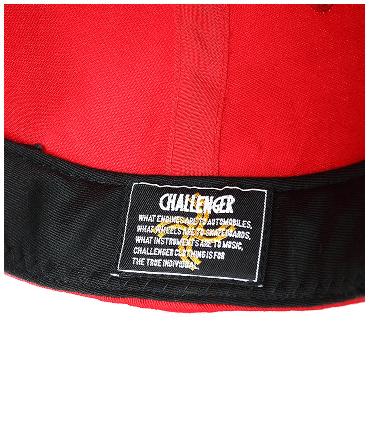 COLLEGE CAP【RED】｜CHALLENGER｜MELTING POT（正規取扱店・通販）