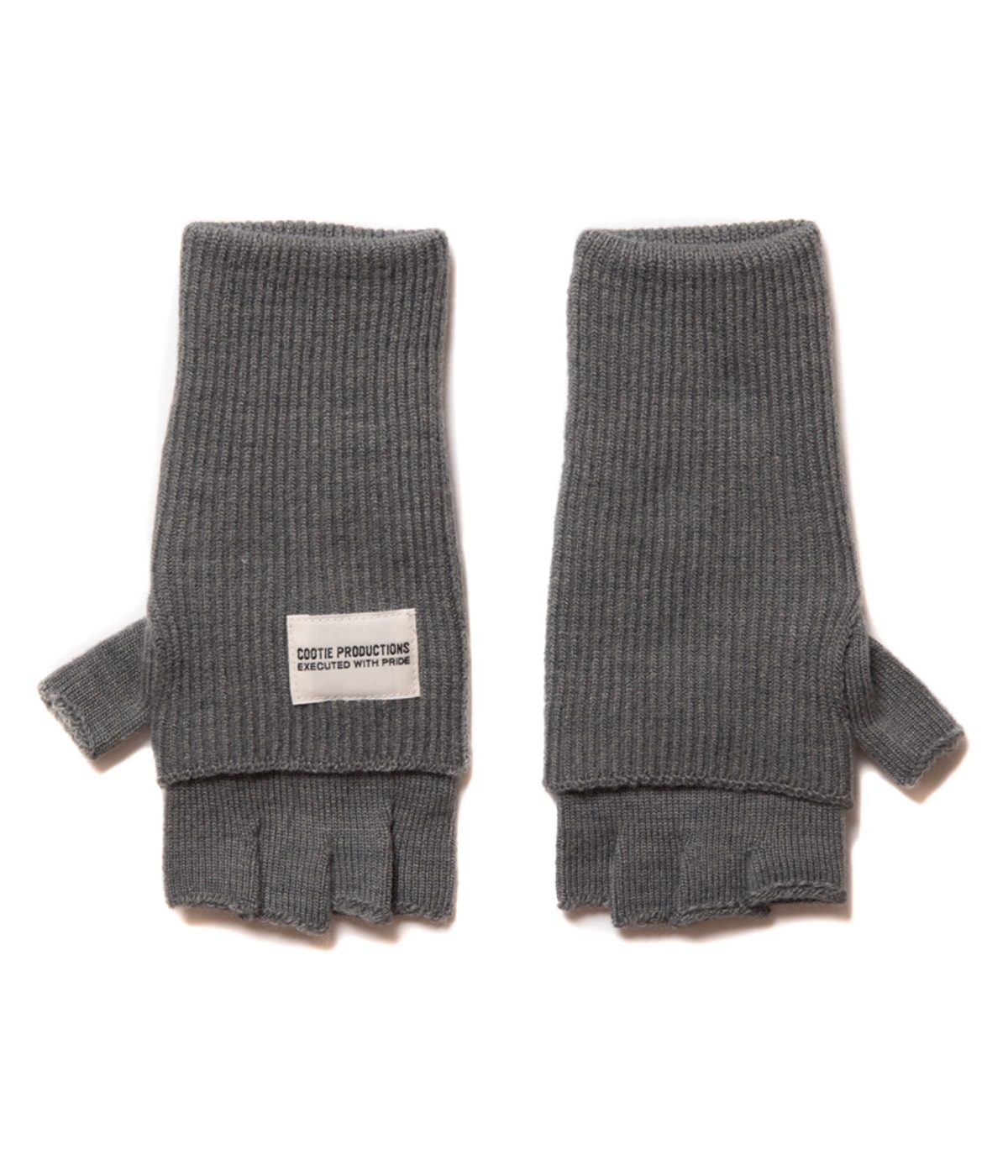 Fingerless Cuffed Knit Glove【2 Colors Available】｜COOTIE