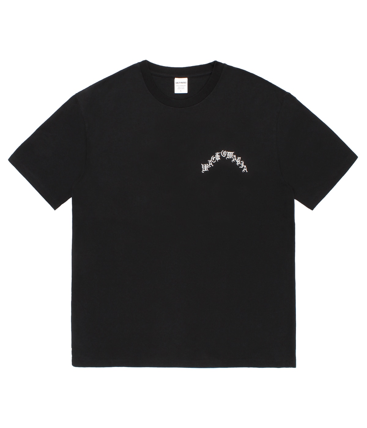 WASHED HEAVY WEIGHT T-SHIRT (TYPE-4)【BLACK】｜WACKO MARIA