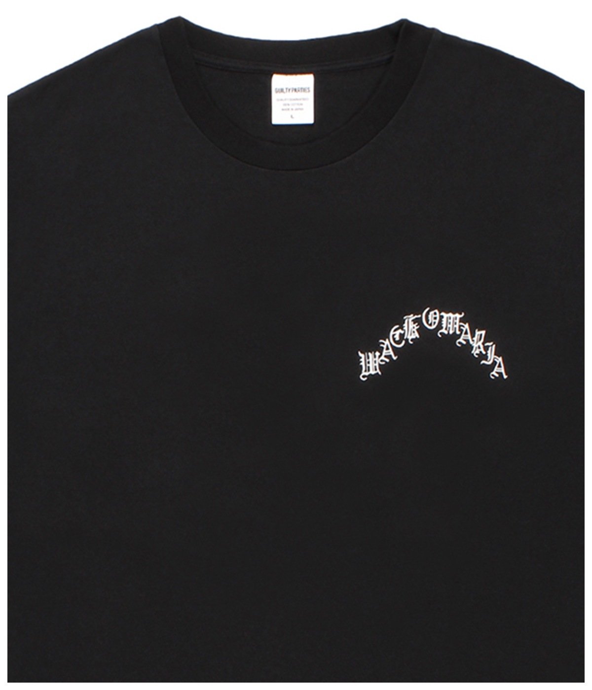 WASHED HEAVY WEIGHT T-SHIRT (TYPE-4)【BLACK】