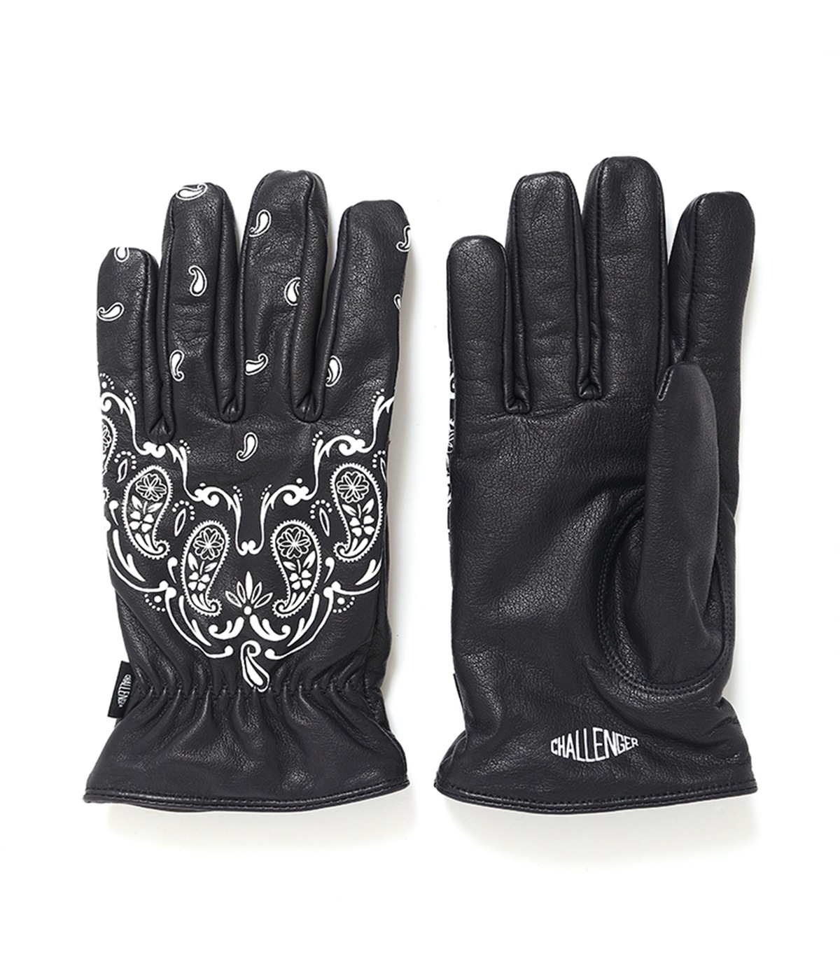 【CHALLENGER/】 /BANDANA LEATHER GLOVE BANDANA LEATHER GLOVE【2 Colors Available】｜CHALLENGER