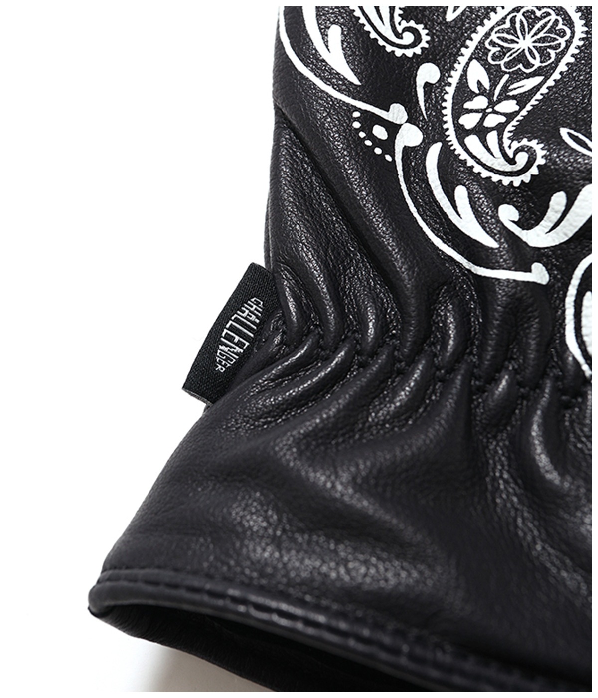M BK CHALLENGER　 BANDANA LEATHER GLOVE M BK CHALLENGER BANDANA LEATHER GLOVE BANDANA LEATHER GLOVE