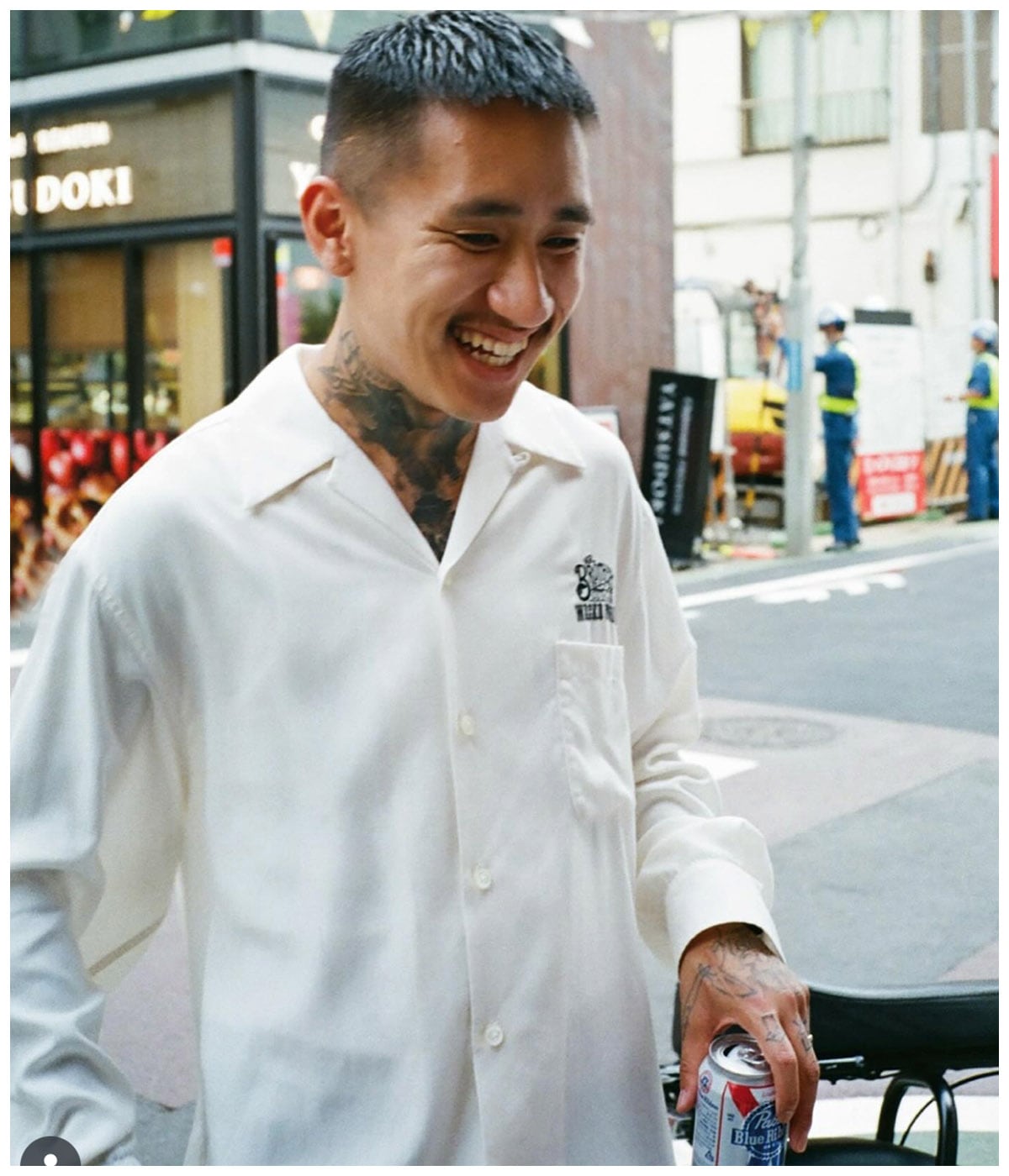 MR.BROTHERS CUT CLUB / 50'S SHIRT【WHITE】｜WACKO MARIA