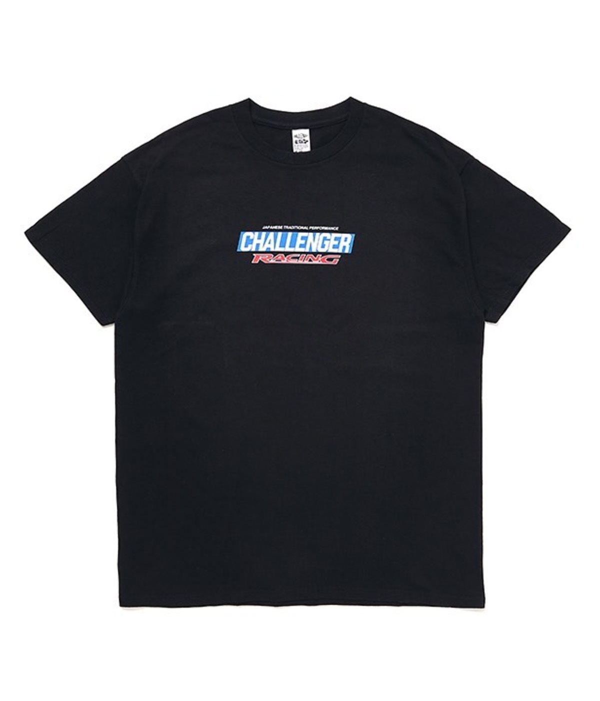 CHALLENGER/CMC RACING LOGO TEE（BLACK）［レーシングロゴT-23