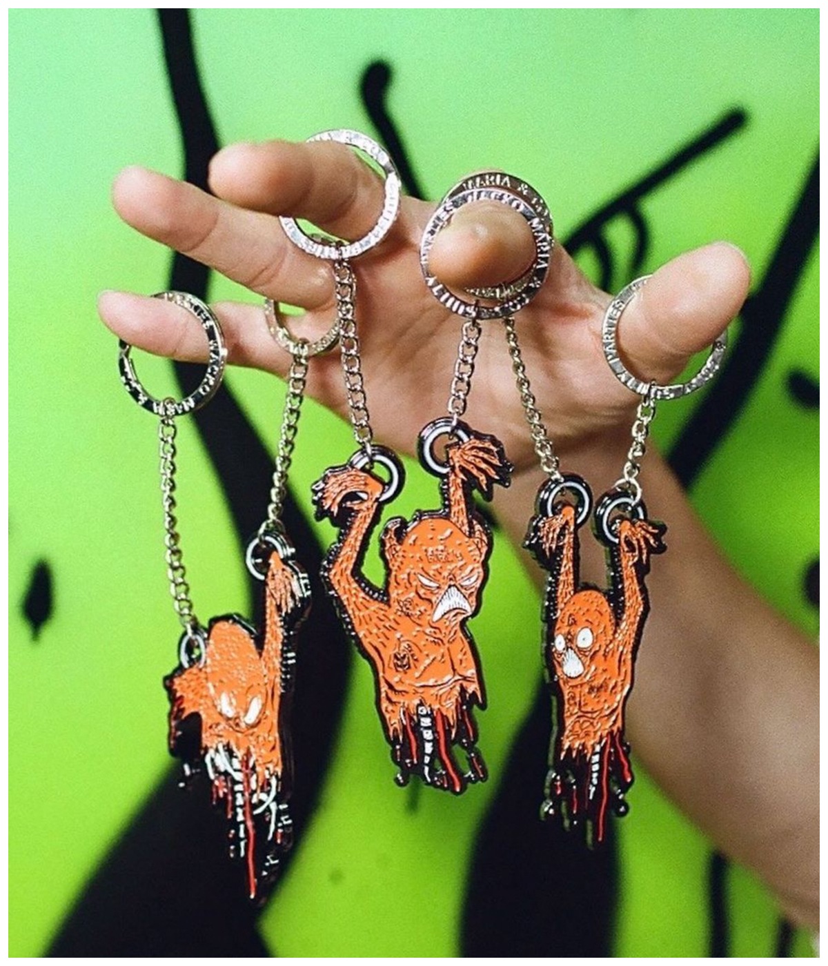 WACKO MARIA × NECKFACE ピンバッジ WACKO MARIA (ワコマリア) NECK FACE × WACKO MARIA METAL BADGE